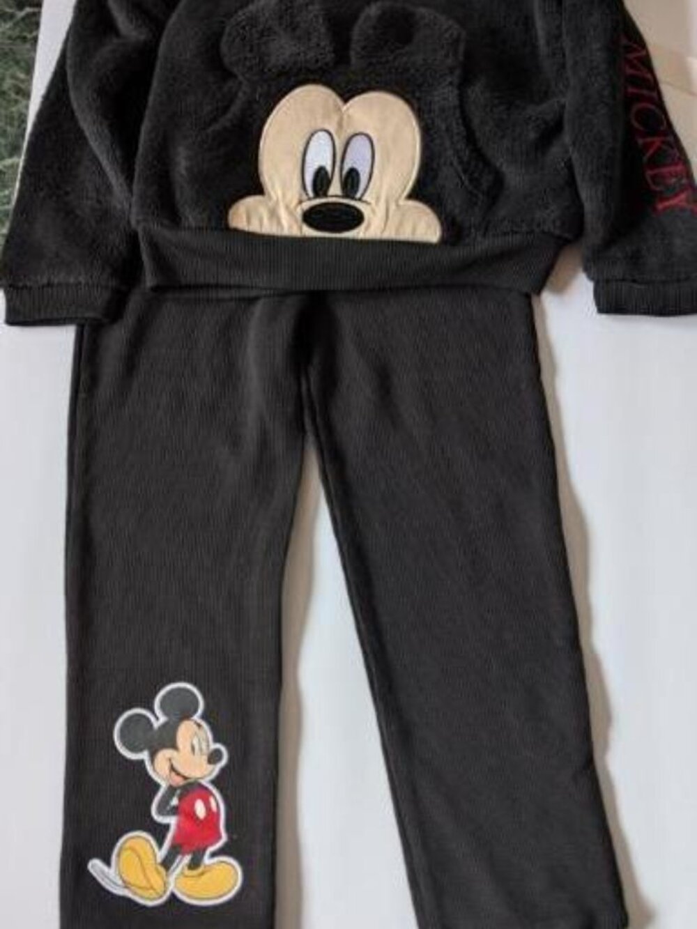 Disney Mickey Mouse 2 Piece Sweatshirt and Jogger Set - Size 4T & 5T - New